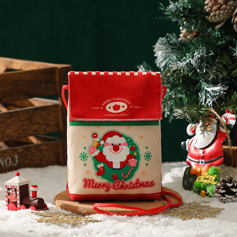 Wholesale Christmas Gift Velvet Apple Bag Handbag Drawstring Bag
